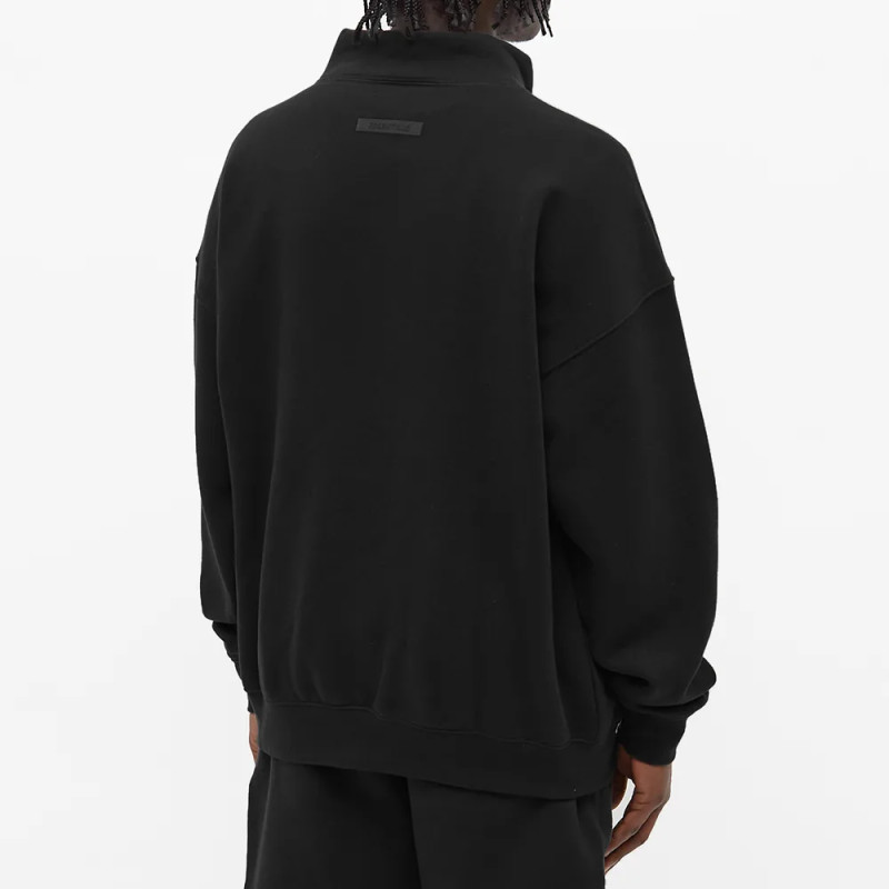Fear of God Essentials SS21 Pull-Over Mockneck Stretch Limo Logo