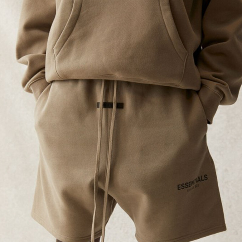 Fear of God Essentials SS21 Sweatshort Moss Logo