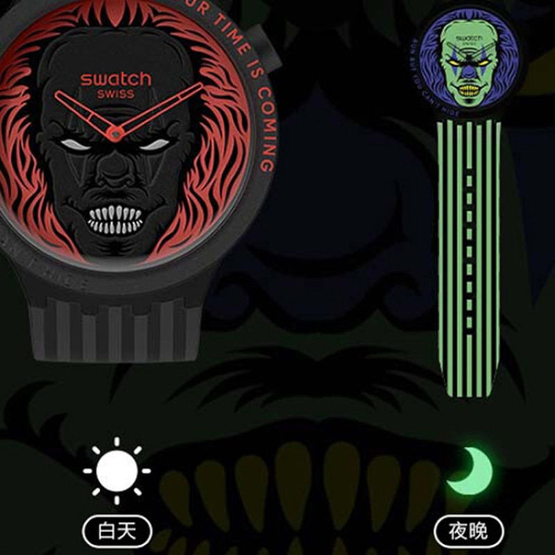 SWATCH 47mm SB01B128
