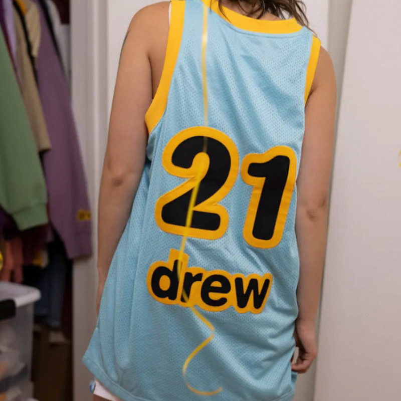 Drew House Mesh Joy Basketball Jersey - Joy