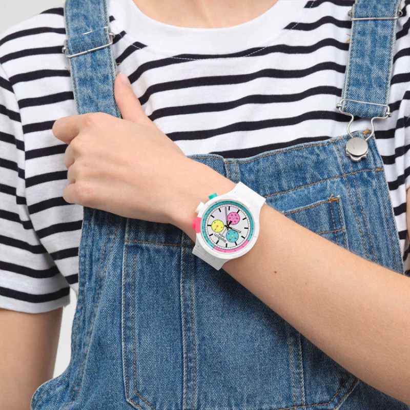 SWATCH SWATCH NEON 30 47mm SB06W100