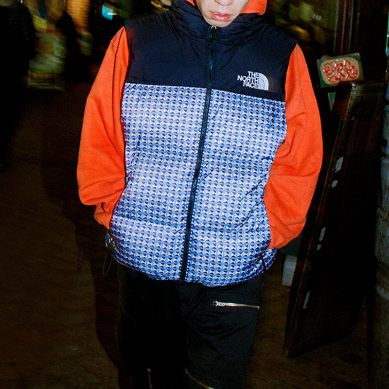 Supreme x The North Face Studded Nuptse Vest Logo