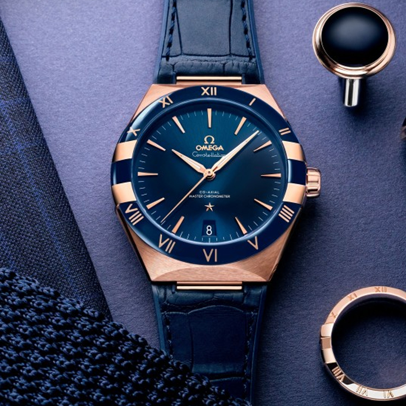 OMEGA 50m 41mm 18k 131.63.41.21.03.001