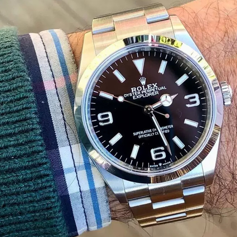 ROLEX 100 36mm m124270-0001