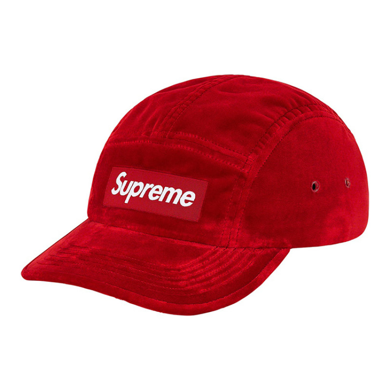 Supreme FW20 Week 7 Velvet Camp Cap