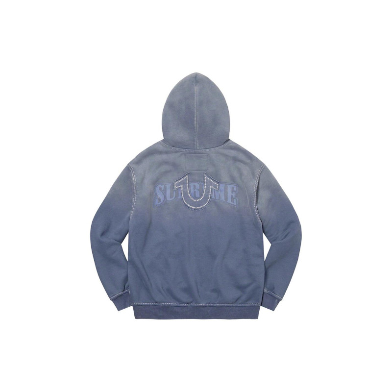 Supreme FW22 Week 14 x True Religion Zip Up Hooded Sweatshirt