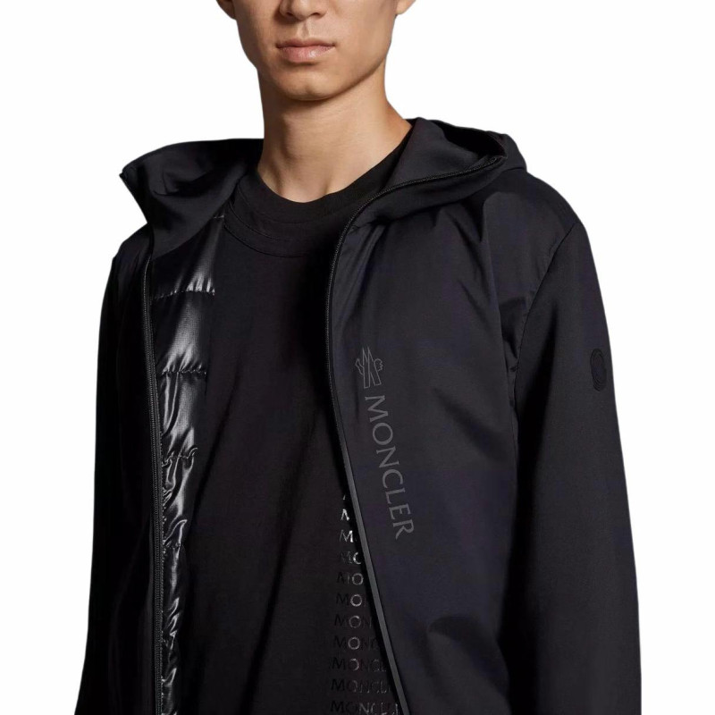 Moncler Padded Zip-Up Hoodie
