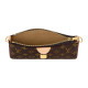 LOUIS VUITTON pochette tirette Damier Azur