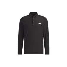 adidas Long Sleeve Stretch Polo Shirt LogoPolo