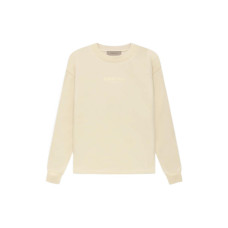 Fear of God Essentials FW22 Relaxed Crewneck Egg shell Logo