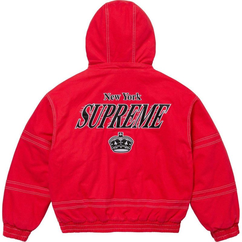 Supreme x Mitchell Ness FW24 WEEK15 Twill Stadium Jacket
