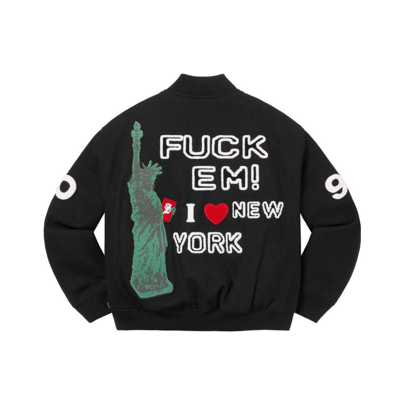 Supreme SS23 week5 Tourist Varsity Jacket
