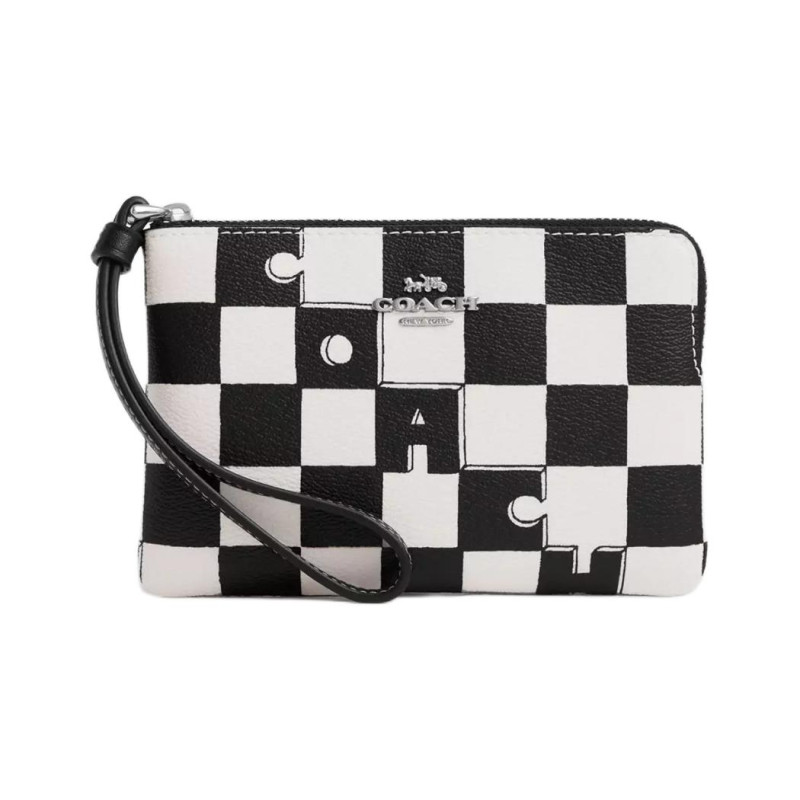 COACH Corner Zip Wristlet 16