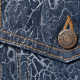 Supreme FW23 WEEK1 CRACKLE DENIM TRUCKER JACKET