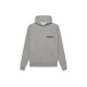 Fear of God Essentials SS22 Hoodie Dark Oatmeal Logo