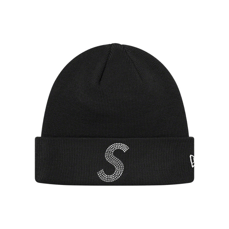 Supreme Week 6 New Era Swarovski S Logo Beanie
