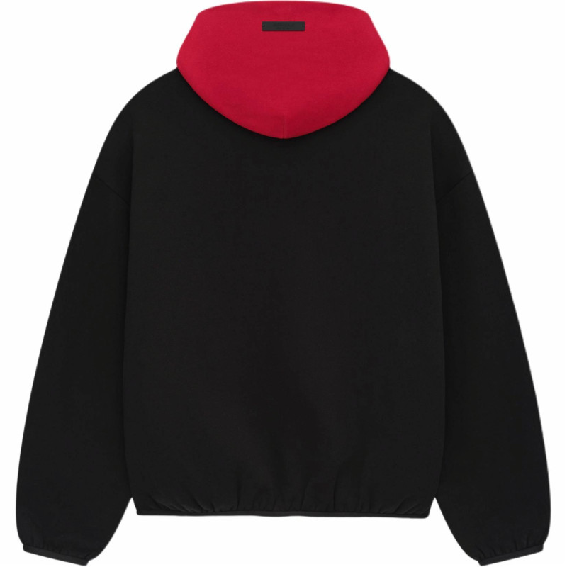 Fear of God Essentials x NBA SS25 NBA-allstar PULL OVER HOODIE - BULLS BLACKRED