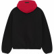 Fear of God Essentials x NBA SS25 NBA-allstar PULL OVER HOODIE - BULLS BLACKRED