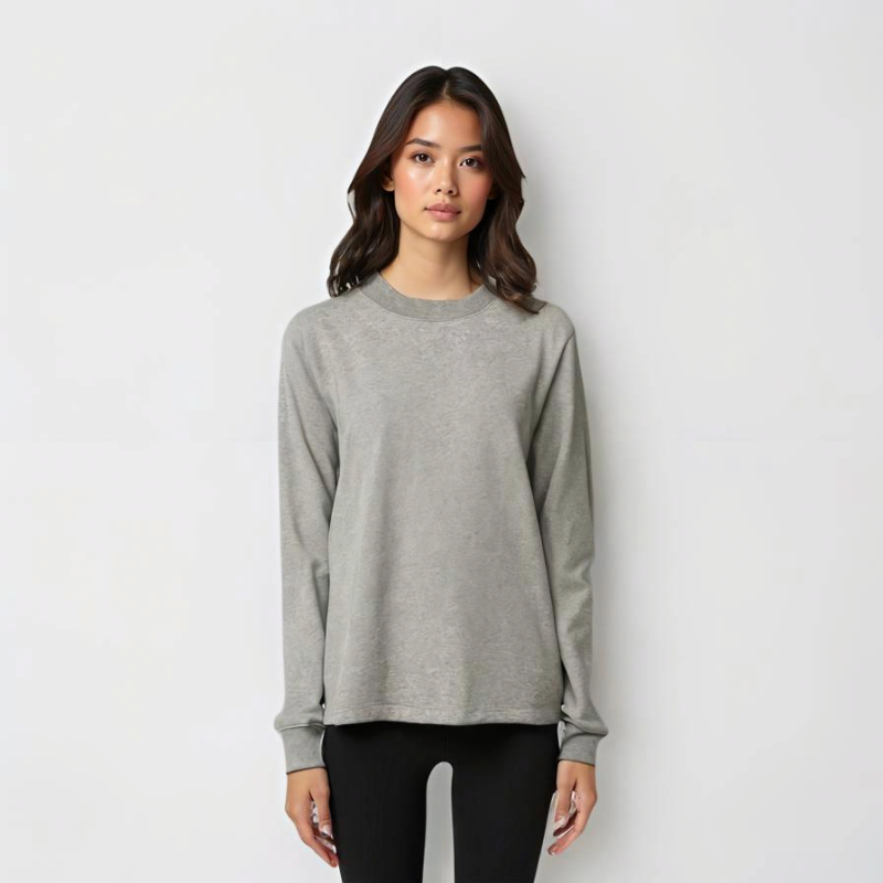 Fear of God Essentials SS22 Relaxed Crewneck Dark Oatmeal Logo