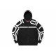 Supreme FW20 Week 13 Big Logo Paneled Zip Up Hooded Sweatshirt Logo