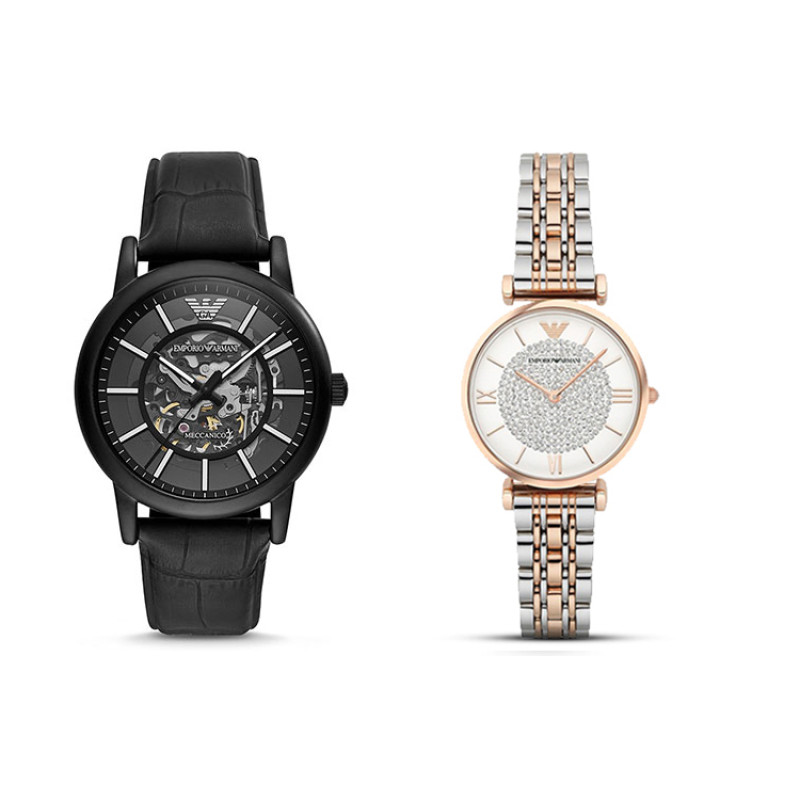 EMPORIO ARMANI 43mm AR60008+AR1926