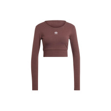adidas originals Essentials Rib Long Sleeve Tee LogoT
