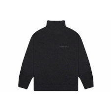 Fear of God Essentials Pull-Over Mockneck Sweatshirt Black