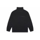 Fear of God Essentials Pull-Over Mockneck Sweatshirt Black