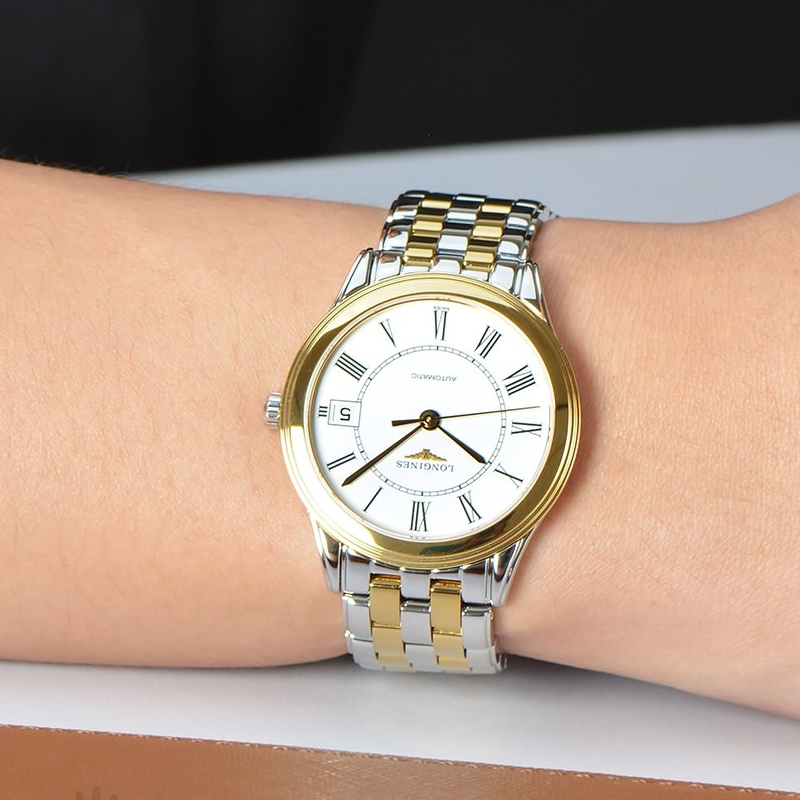 LONGINES 30 35.6mm PVD L4.774.3.21.7