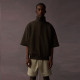 Fear of God Essentials Drop2 SS23 LS Halfzip 34 Sleeve Shirt Off-Black
