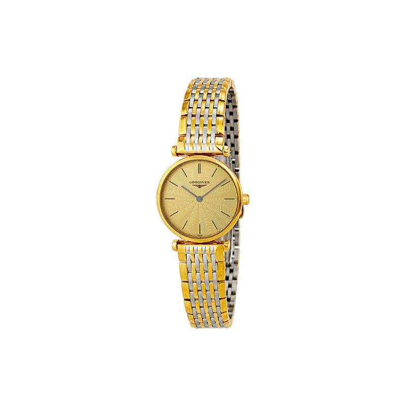 LONGINES 24mm PVD L4.209.2.42.7