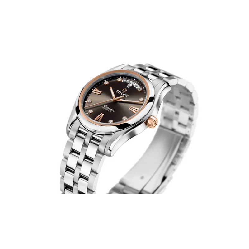 TITONI 50 39mm PVD 93808 SRG-665