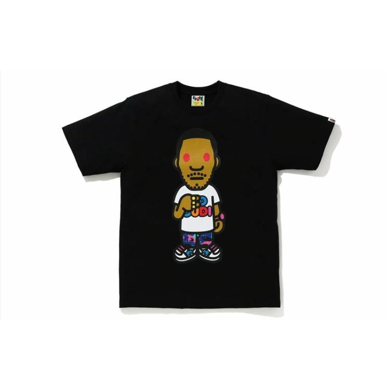 A BATHING APE x KID CUDI T
