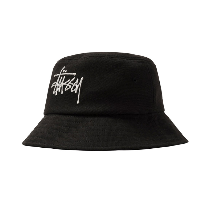 Stussy BIG Logo TWILL BUCKET HATLogo