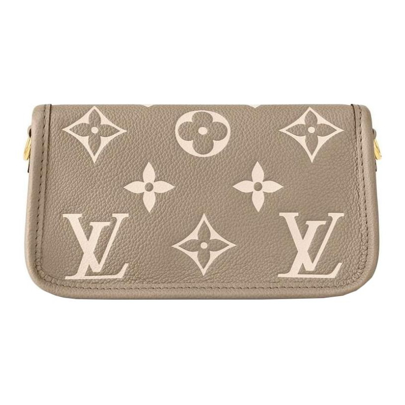 LOUIS VUITTON Diane Tourterelle Creme nano
