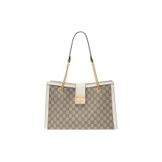 GUCCI Padlock Logo Tote