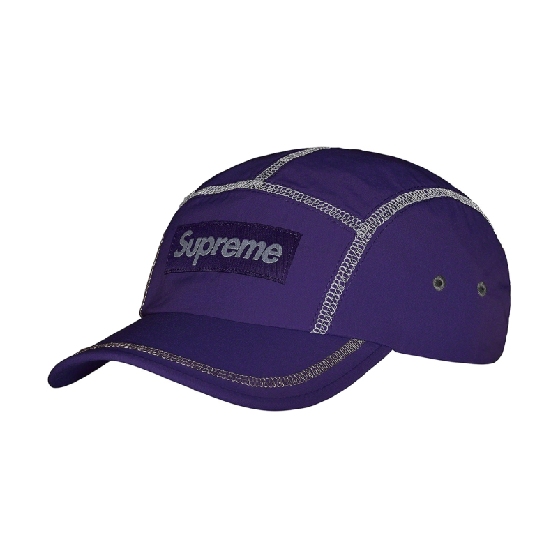 Supreme SS23 Week5 REFLECTIVE STITCH CAMP CAP