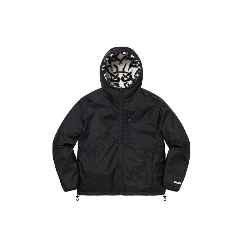 Supreme FW21 Week 7 x Fleece Hooded Celtic Knot Reversible Windstopper Jacket