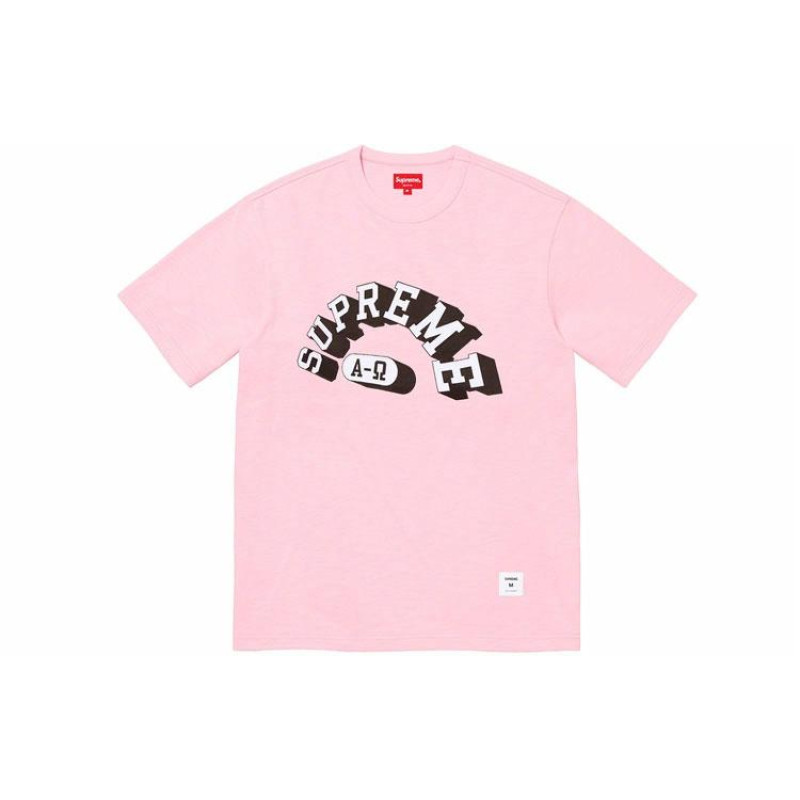 Supreme FW21 Week 1 Alpha Omega SS Top LogoT