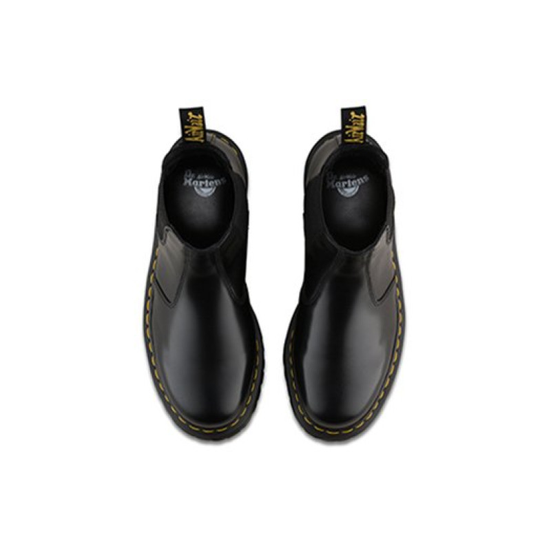 Dr.Martens Quad Leather Platform Chelsea Boots