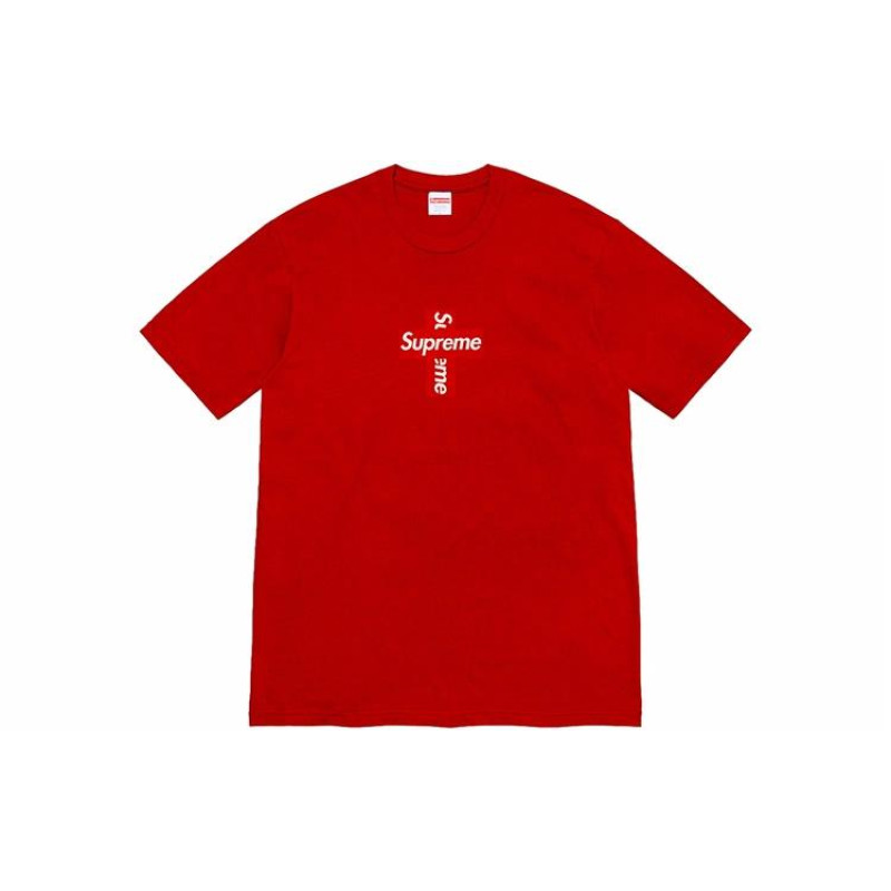 Supreme Week 17 Cross Box Logo Tee LogoT