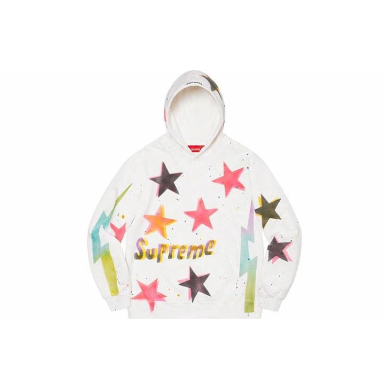 Supreme Week 1 Gonz Stars Hooded Sweatshirt