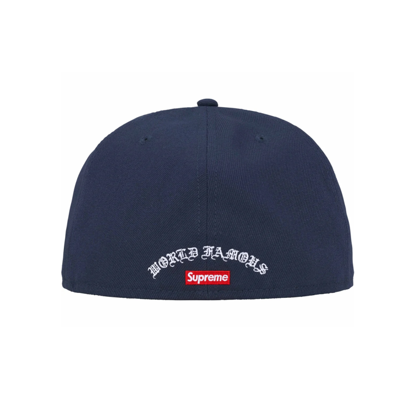 Supreme SS24 WEEK 1 GOLD CROSS S LOGO NEW ERA