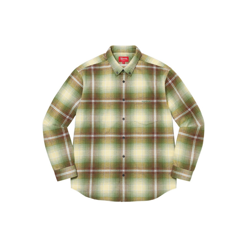 Supreme SS23 Week 3 Shadow Plaid Flannel Shirt