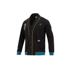 PUMA Team Badge V-neck Jacket Tr Logo