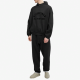 Fear of God Essentials SS24 drop2 Nylon Fleece Hoodie JET BLACK
