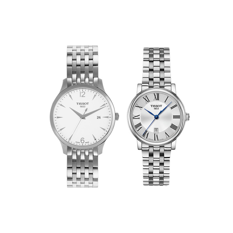 TISSOT 42mm T0636101103700+T1222101103300