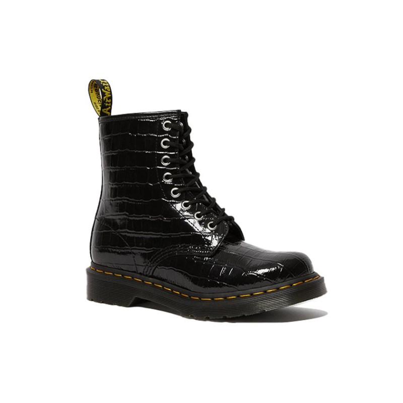 Dr.Martens 1460 Patent Leather Crocodile Print