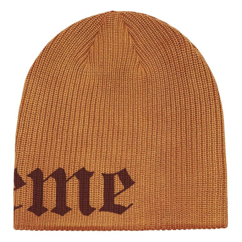 Supreme Old English Printed Beanie -