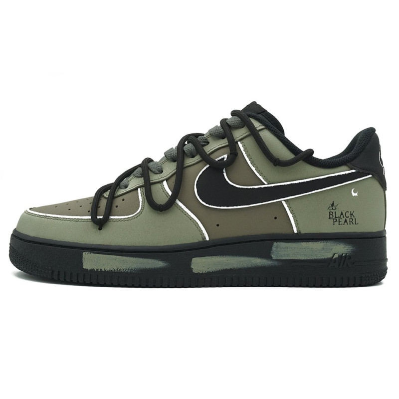 Nike Air Force 1 black pearl vibe